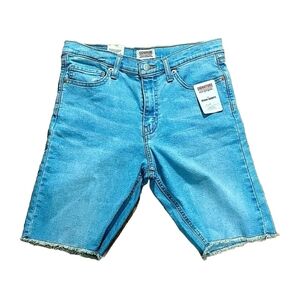 NWT Signature Levi Strauss Boys Denim Shorts Size 18
